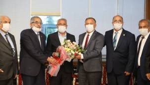 MUHTARLARDAN BAŞKAN GÜDER'E ANLAMLI ZİYARET