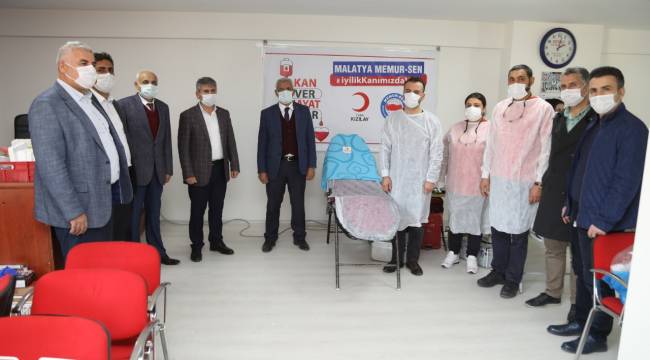 BAŞKAN GÜDER'DEN KAN BAĞIŞI KAMPANYASINA DESTEK