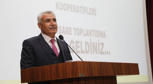 BAŞKAN GÜDER: "KALKINMA HEDEFLERİNİN EN ÖNEMLİ AYAĞI KOOPERATİFÇİLİKTİR"