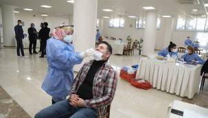 BATTALGAZİ BELEDİYESİ PERSONELİ COVİD-19 TESTİ YAPTIRDI