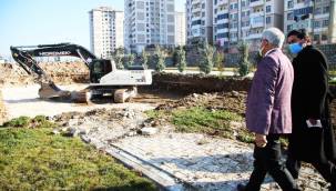 BATTALGAZİ SEMT KÜTÜPHANESİ İÇİN İLK KAZMA VURULDU