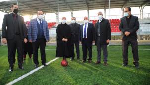 MİLLETVEKİLİ ÇALIK VE BAŞKAN GÜDER, GENÇLİK YATIRIMINI İNCELEDİ