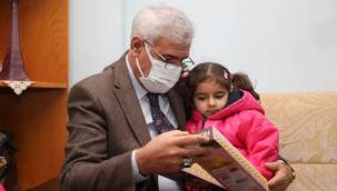 BAŞKAN GÜDER'DEN PERSONELİNE YÜREK ISITAN ZİYARET