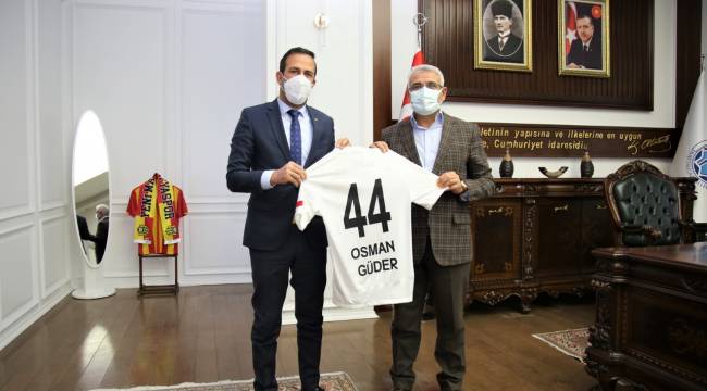 BAŞKAN GÜDER'E ANLAMLI ZİYARET