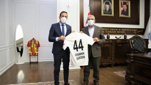 BAŞKAN GÜDER'E ANLAMLI ZİYARET