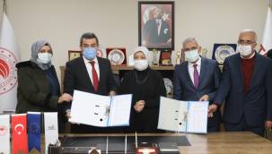 BATTALGAZİ'DE İKİ ÖNEMLİ PROJENİN İMZALARI ATILDI