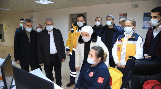 MİLLETVEKİLİ ÇALIK VE BAŞKAN GÜDER'DEN ANLAMLI YILBAŞI ZİYARETİ