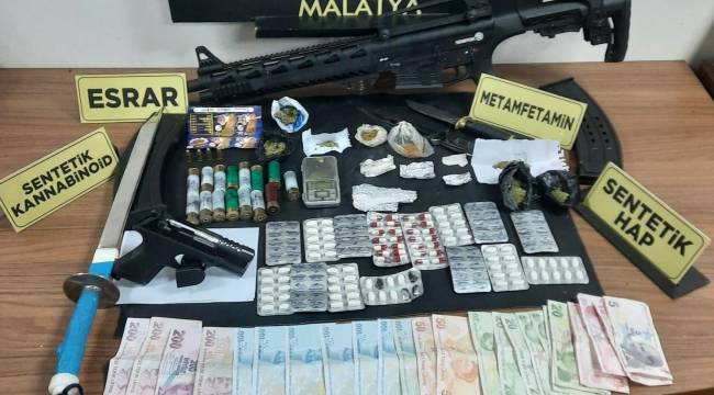 Narkotik Suçlarla Mücadele Şube Müdürlüğünce yapılan çalışmalarda ;