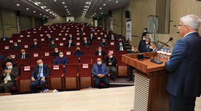  BAŞKAN GÜDER, HAYIRSEVER İŞ ADAMLARIYLA BİR ARAYA GELDİ