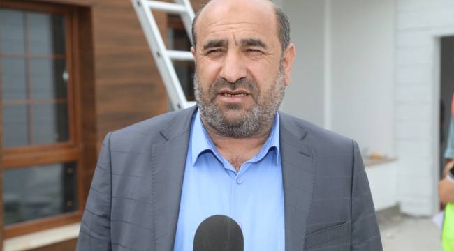 BAŞKAN KAHVECİ, "NİSAN SONUNDA HAK SAHİPLERİNE TESLİM EDİLECEK"