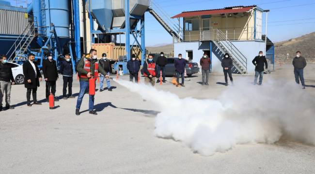 BATTALGAZİ BELEDİYESİ'NDEN GERÇEĞİ ARATMAYAN TATBİKAT