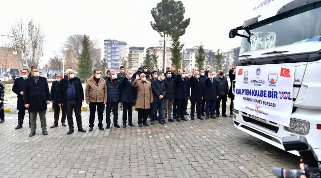 BATTALGAZİ'DEN İDLİB'E DOST ELİ UZALTILDI