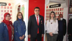 18 Mart Şehitleri anma Günü dolayısıyla Türkiye Harp Malulü Şehit Dul ve Yetimleri Derneği Malatya Şubesi 