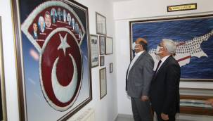 BAŞKAN GÜDER'DEN 18 MART'TA ANLAMLI ZİYARET