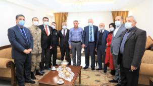  BAŞKAN GÜDER'DEN ŞEHİT AİLESİNE ANLAMLI ZİYARET