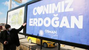 BATTALGAZİ'DE "CANIMIZ ERDOĞAN" GÖRSELİ BÜYÜK İLGİ GÖRDÜ