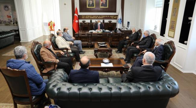 MASKF'DAN BAŞKAN GÜDER'E ANLAMLI ZİYARET