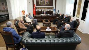 MASKF'DAN BAŞKAN GÜDER'E ANLAMLI ZİYARET