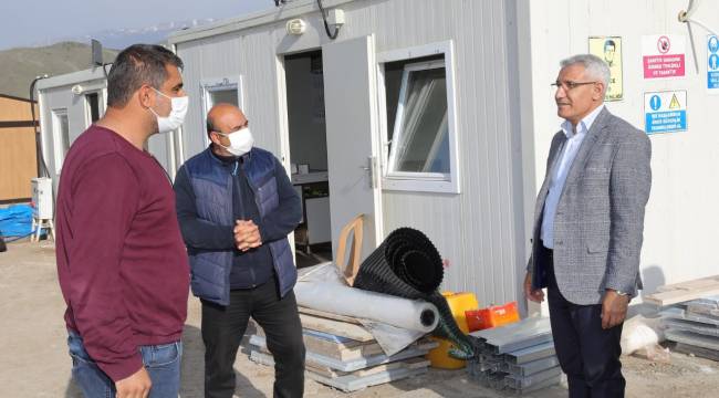 BAŞKAN GÜDER: "BULUTLU'DAKİ EVLERİN TESLİMİ İÇİN GÜN SAYIYORUZ"