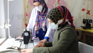 BATTALGAZİ'DE KADINLAR MESLEK ÖĞRENİYOR