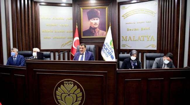 BÜYÜKŞEHİR BELEDİYE MECLİSİ NİSAN AYI İLK TOPLANTISI YAPILDI