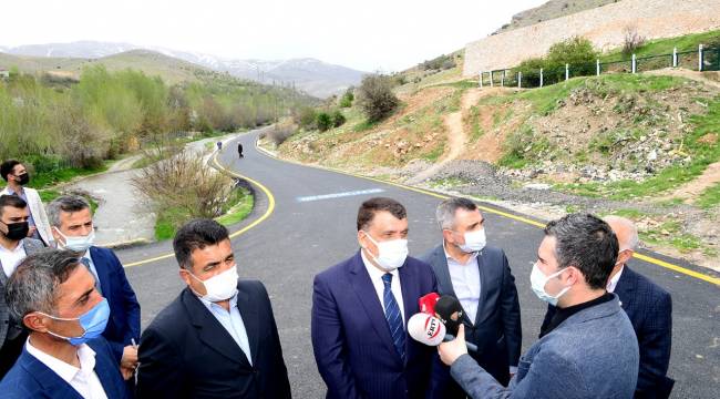 KONAK-TECDE ARASINDAKİ ALTERNATİF YOLDA ÇALIŞMALAR TAMAMLANDI