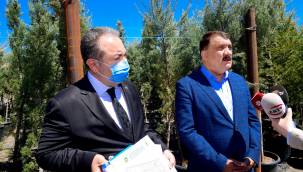 MALATYA BÜYÜKŞEHİR BELEDİYESİ 300 DÖNÜMLÜK ALANDA FİDAN ÜRETİM MERKEZİ KURDU