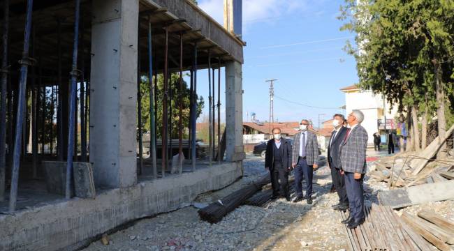  ORDUZU GENÇLİK MERKEZİNDE İNŞAAT ÇALIŞMALARI YENİDEN BAŞLADI