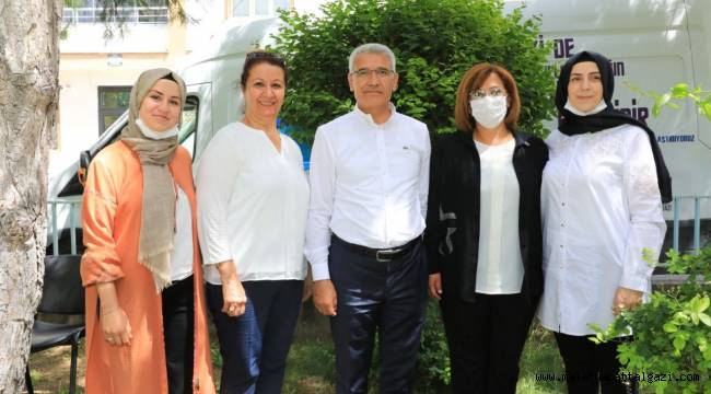 BAŞKAN GÜDER, KADIN MUHTARLARIN ANNELER GÜNÜNÜ KUTLADI