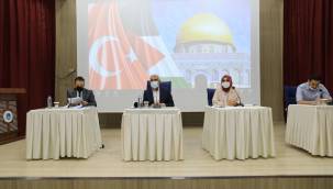 BATTALGAZİ BELEDİYE MECLİSİ'NDEN İSRAİL'E KINAMA