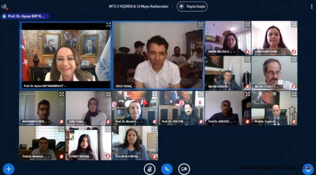 MTÜ'den 3. Kuruluş Yıldönümü ve 19 Mayıs Kutlama Programı"