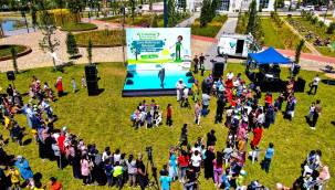 5 HAZİRAN DÜNYA ÇEVRE GÜNÜ MİLLET BAHÇESİ'NDE KUTLANDI