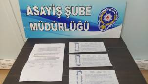 Asayiş Şube Müdürlüğü görevlilerince yapılan çalışmalarda;