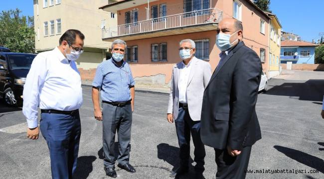 BAŞKAN GÜDER: "BATTALGAZİ'MİZE YAKIŞIR YOLLAR YAPIYORUZ"