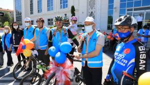 BATTALGAZİ BELEDİYESİ'NDEN ÖZEL BİSİKLET TURU ETKİNLİĞİ