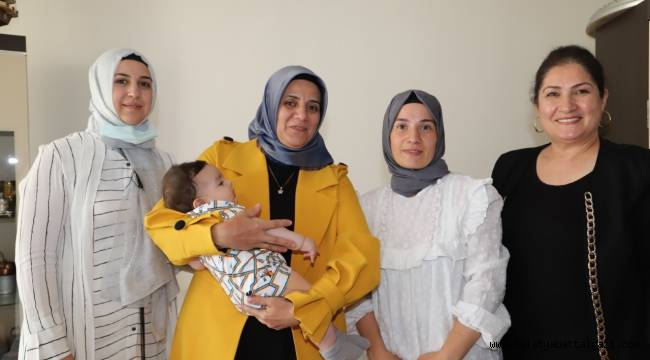 FAHRİ BAŞKAN GÜDER'DEN EYÜP BEBEĞE DESTEK ZİYARETİ