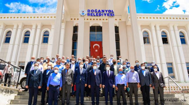  İlçe Koordinasyon Toplantılarının 12. Durağı Doğanyol İlçesi Oldu