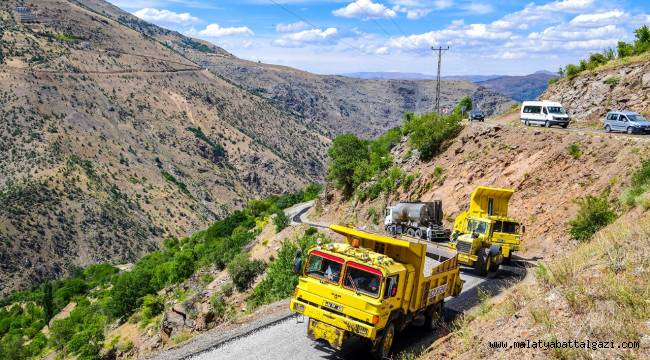 Kale İlçesi Akça Mahallesi Asfalt Çalışmaları Tamamlandı