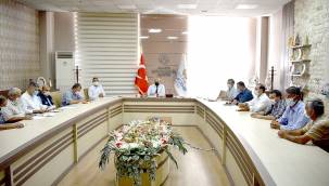 KURBAN BAYRAMI ÖNCESİ ALINACAK TEDBİRLER GÖRÜŞÜLDÜ