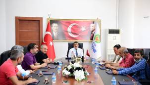 MALATYA GAZETECİLER CEMİYETİNDEN BAŞKAN GÜRKAN'A ZİYARET