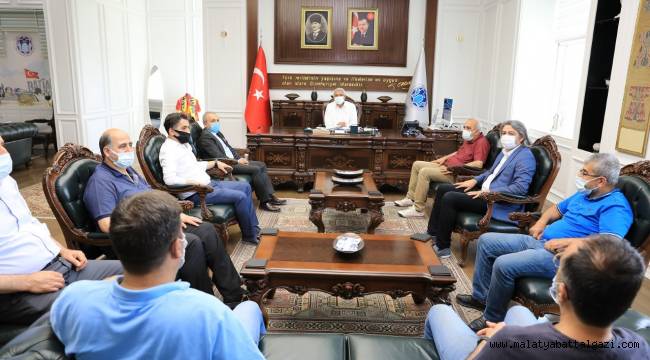 MGC'DEN BAŞKAN GÜDER'E İSTİŞARE ZİYARETİ