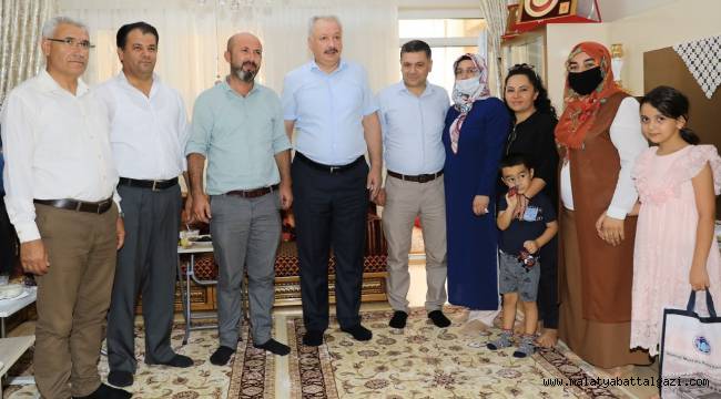 BAŞKAN GÜDER VE KAYMAKAM DURAN'DAN ANLAMLI ZİYARET