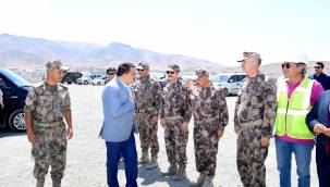  BAŞKAN GÜRKAN: "2 BİN 200 METREKARELİK ALANDAKİ ÇALIŞMALARIMIZI BÜYÜK ORANDA TAMAMLADIK"