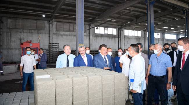 BAŞKAN GÜRKAN, MESTON'DA İNCELEMELERDE BULUNDU