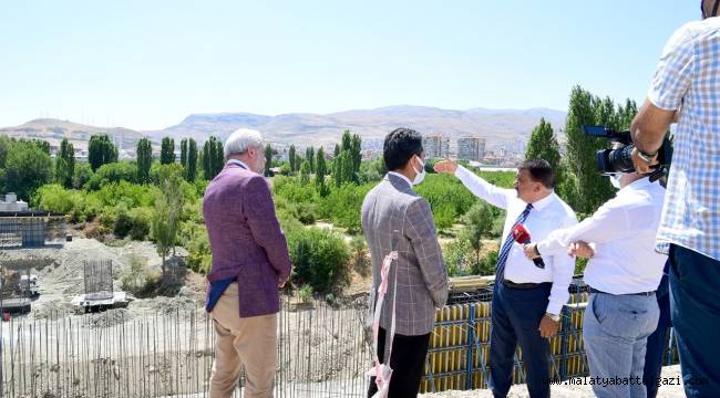 Hanımınçiftliği-Taştepe Viyadüğü Çalışmaları Devam Ediyor