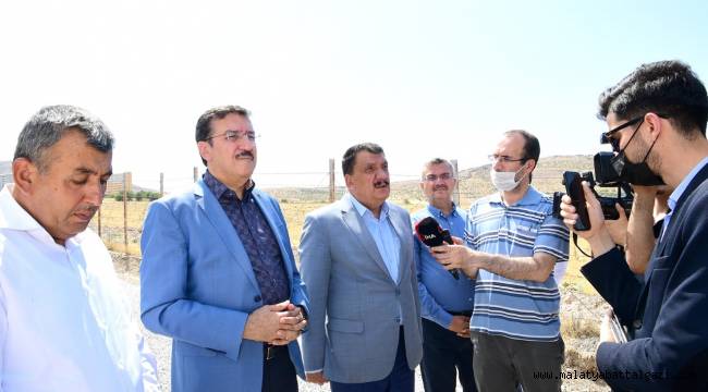 HİZMET VE YATIRIMLARIMIZ MALATYA GENELİNDE DEVAM EDİYOR BAŞKAN GÜRKAN: "BULGURLU YOLU YENİLENİYOR"