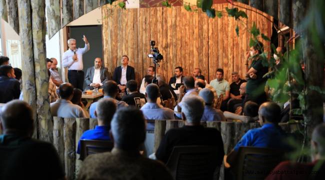 BAŞKAN GÜDER: "BATTALGAZİ'MİZE BÜYÜK BİR AŞK VE TUTKUYLA HİZMET EDİYORUZ"