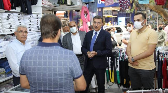 BAŞKAN GÜDER: "ESNAFLARIMIZIN BİR DEDİKLERİNİ İKİ ETMEYİZ"