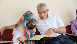  BAŞKAN GÜDER, KUR'AN KURSU ÖĞRENCİLERİ İLE BİRLİKTE DERSE KATILDI