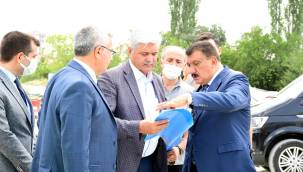 BAŞKAN GÜRKAN, HANIMINÇİFTLİĞİ-TAŞTEPE VİYADÜĞÜ ÇALIŞMALARINI İNCELEDİ